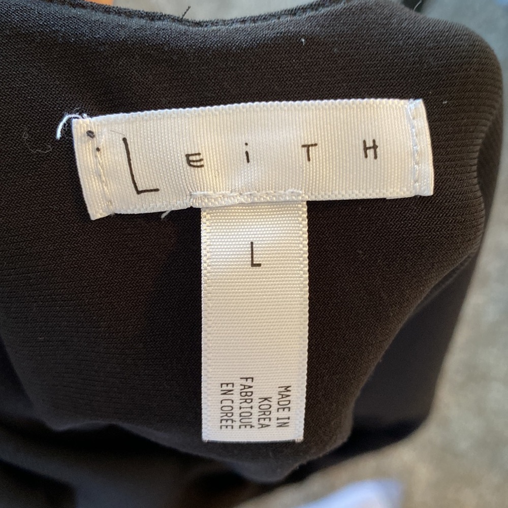 Nordstrom Leith Black Bodysuit - Picture 3 of 4